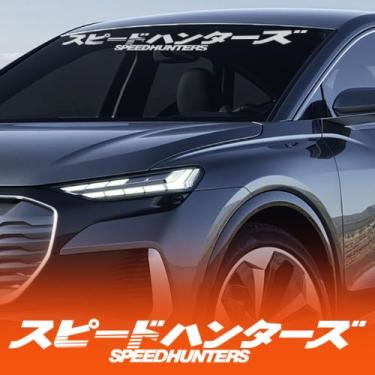 Imagem de Adesivo Speedhunters Japonês Para-brisa Carro Tuning - Decalflex