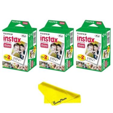 Imagem de Fujifilm Instax Mini Instant Camera Film, pacote múltiplo (pacote com 3 solteiros)