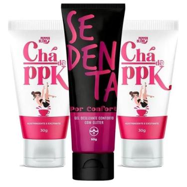 Imagem de Kit Gel Adstringente Excitante Feminino E Deslizante Neutro Conforto S