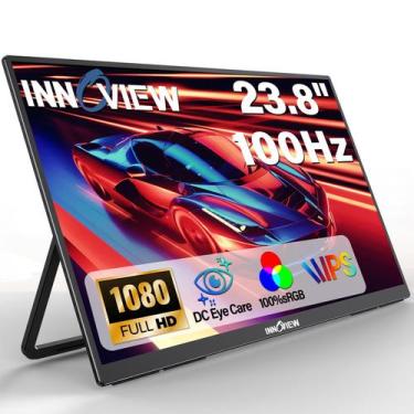 Imagem de Monitor portátil InnoView 23,8" 1080P FHD 100Hz 100% sRGB
