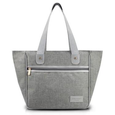 Imagem de Bolsa Shopper Be You Jacki Design, Cinza claro