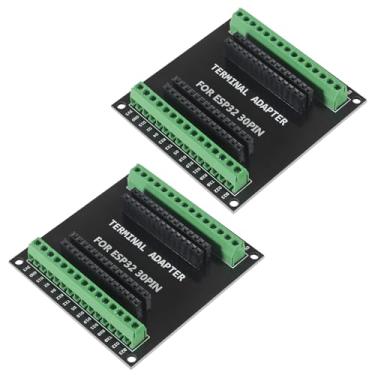 Imagem de Shutao Placa De Expansão Esp32 2 Peças, 30 Pinos, Gpio Breakout, 1 Em Módulos, Adaptador Terminal Compatível Com Desenvolvimento Pinos