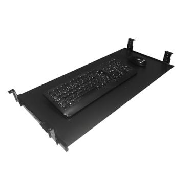 Imagem de Suporte Retrátil para Teclado e Mouse - Bimove (Preto, 70x35)