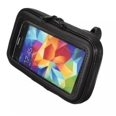 Imagem de Suporte Porta Celular Guidão Bike Moto Case Impermeável 360 - New Come
