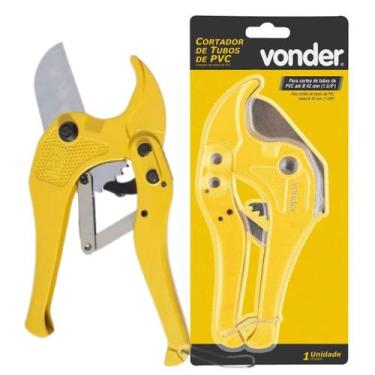 Imagem de Cortador De Tubos De Pvc 42mm Tubo 1.5/8 Alicate Profissional Vonder