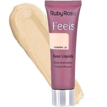 Imagem de Base Liquida Feels - Hb8053Ct20 - Castanha 20 - Rubyrose