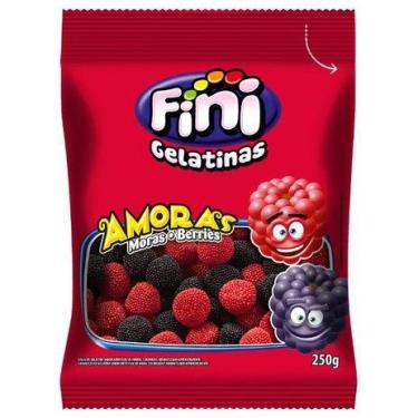Imagem de Bala Gelatina Amora 250g - Fini
