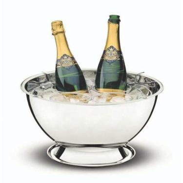 Imagem de Champanheira Tramontina Service 36cm Em Inox Com Suporte Para 4 Garrafas