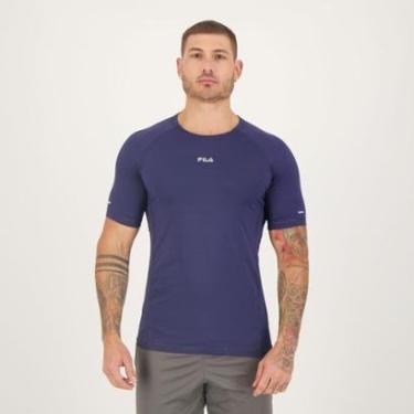 Imagem de Camiseta Fila Racer Marinho-Masculino