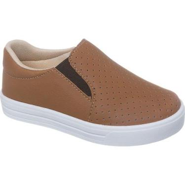 Imagem de Tenis Infantil Iate Slip On Menino Casual Lançamento Sem Cadarço Levís
