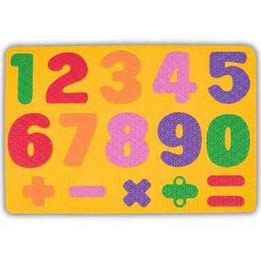 Imagem de Tapete Eva Numero Numérico Símbolos Educativo Quebra Cabeça - YARA, Am
