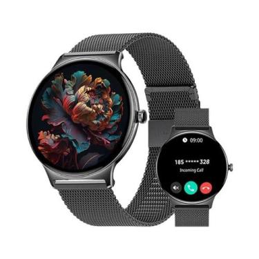 Imagem de Relógio Inteligente Ultra Fino Para Mulheres 1.43 AMOLED Monitor De Fi