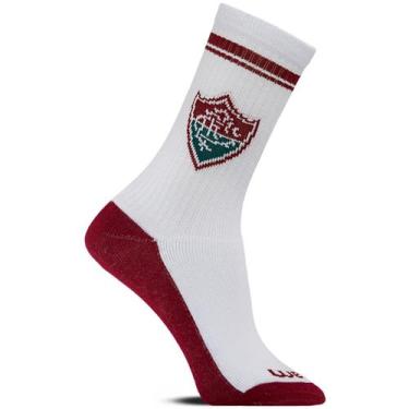 Imagem de Meia Esportiva Juvenil Clube Futebol Oficial Fluminense - Rikam, Flumi
