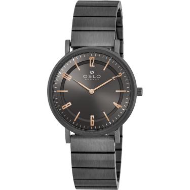 Imagem de Relógio Oslo Feminino Ref: Ofysss9t0001 G2gx Slim Grafite