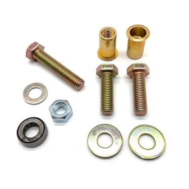 Imagem de Parafusos e porcas de placa de deslizamento de transmissão automática Offroad da região compatíveis com Jeep Wrangler TJ LJ 2003-2006 substitui 6506629AA