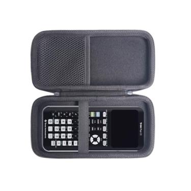 Imagem de inDomit Capa protetora rígida de viagem compatível com Texas Instruments TI-84 Plus CE/TI-84 Plus/TI-Nspire CX II CAS/TI-Nspire CX II/TI-83 Plus/TI-89 Titanium/TI-85 / TI-86 Calculadora gráfica