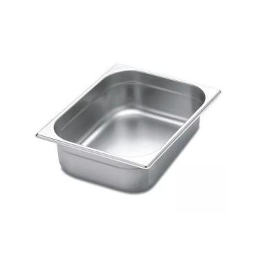 Imagem de Kit Com 6 Cubas Gastronômica 1 Por 2 X 150 mm Sem Alça Rechaud Buffet 