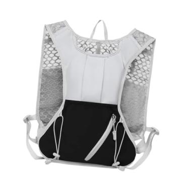 Imagem de IEUDNS Colete de Hidratação, Mochila de Corrida, Mochila de água, Mochila Multiuso para Um Dia, Mochila de Hidratação, Bolsa Esportiva para Escalada E Ciclis, Cinza Preto