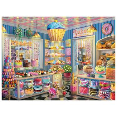 Imagem de Quebra-Cabeça Doceria Colorida 500 Peças - Grow