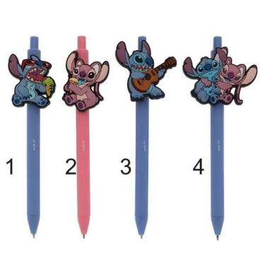 Imagem de Caneta esferográfica retrátil molin stitch 1.0mm azul, 4
