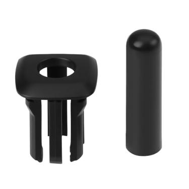 Imagem de eMagTech 2 peças de base de pino de trava de porta de carro compatíveis com BMW E60 E90 E70 E84 F10 F11 F30 F34 F01 F02 F07 X5 X3