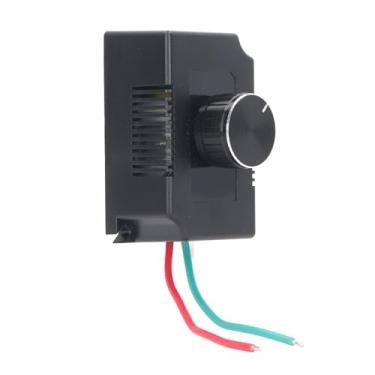 Imagem de Generic Controlador de Velocidade do Motor Regulador Contínuo para Moedor de Bomba Interruptor Variável AC 220V para Controle de Velocidade do Ventilador Ideal para Ajustar Velocidade e Tensão para