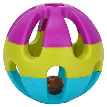 Imagem de HEEPDD Bola de Brinquedo para Gatos Com Sino, Brinquedo Interativo para Animais de Estimação para Gatos, Material Plástico Durável, Incentiva Os Instintos, Exercícios e Brincadeiras,