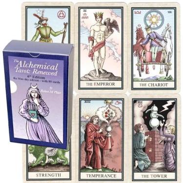 Imagem de Baralho de Tarot Alquímico (12x7cm) - 80 Cartas - 6ª Edição