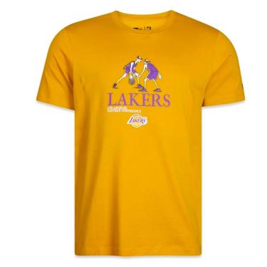 Imagem de Camiseta Los Angeles Lakers New Era NBA Freestyle Masculina-Masculino