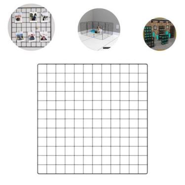 Imagem de Kit 15 Telas Aramada 60x60cm Painel Home Office Mural Recados Planejam