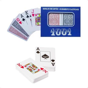 Imagem de Baralho 1001 Estojo com 2 Unidades Copag - 95886