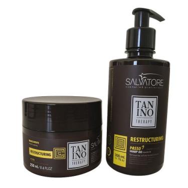 Imagem de Kit reconstrução restructuring tanino therapy salvatore