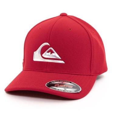 Imagem de Boné Quiksilver Hologram 3d Vermelho Fechado, P, Red
