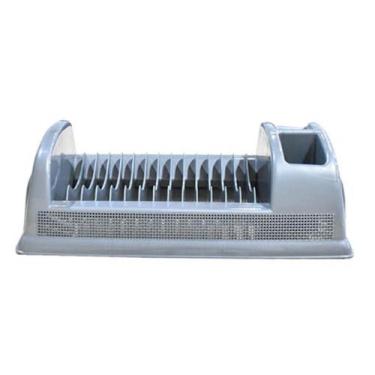 Imagem de Escorredor De Louças Para Pratos E Copos Compacto Cor Prata - Arqplast