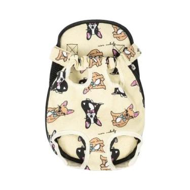 Imagem de Mochila De Transporte Para Cães E Gatos Em Malha Camuflada, Bolsa De O