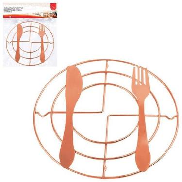 Imagem de Aramado Rose Descanso de Panela para Proteção de Mesa - no-brand