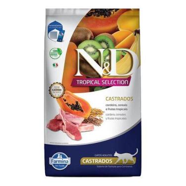 Imagem de Ração Seca N&D Tropical Selection Cordeiro, Cereais e Frutas Tropicais