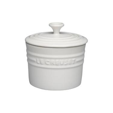 Imagem de PORTA CONDIMENTOS LE CREUSET MÉDIO EM CERÂMICA 400 ML BRANCO 91011493010000
