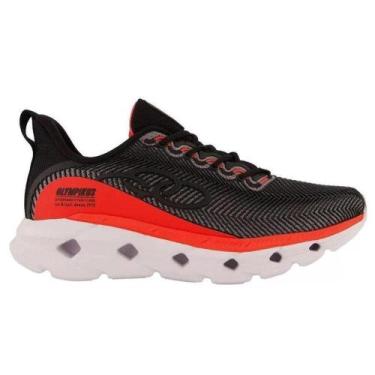 Imagem de Tenis olympikus perfect 3 infantil, 32, Preto, Vermelho