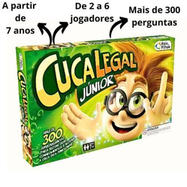 Imagem de Jogo De Tabuleiro Infantil Cuca Legal 336 Perguntas Pais E Filhos