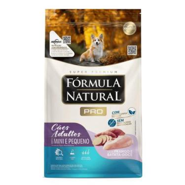 Imagem de Ração Fórmula Natural Pró para Cães Adultos Portes Mini e Pequeno Sabo