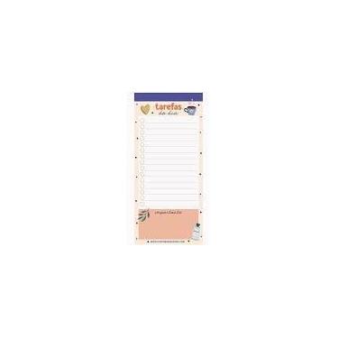 Imagem de Bloco note pad cartões gigantes - 40 folhas 90g/cm², Terrazzo