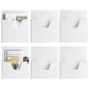 Imagem de Organizador Magnético para Arquivos MFTEK com 6 Bolsos
