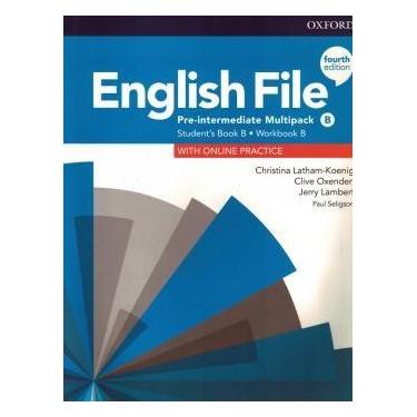 Imagem de English File Pre-intermediate B Sb/wb Multipack - 4th Ed. - Oxford Uni