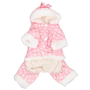 Imagem de Jaqueta quente de inverno para c?es de estima??o, moletons para c?es, roupas para cachorros, roupas para c?es pequenos, fechos de press?o convenientes M