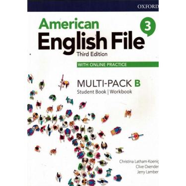 Imagem de American English File 3B Sb/Wb Multi-Pack With Online Practice - 3Rd Ed