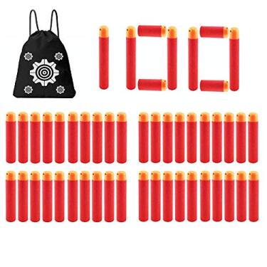 Imagem de TedKat 100PCS Dart Refill Pack with Storage Bag Compatible with Nerf Mega Series