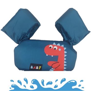 Imagem de Boia Infantil Colete Salva Vidas Com Anel Para Braço Acessório Piscina Para Nadar Verão Praia Mar Hidro