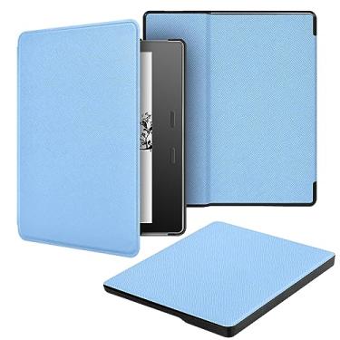 Imagem de Capa para Kindle Oasis de 7 polegadas 10ª geração, versão 2019 e 9ª geração, versão 2017 - com hibernar/despertar automático, capa protetora leve