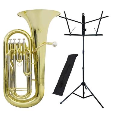 Imagem de Kit Bombardino de 4 Chaves EP 340 New York + Estante de Partitura S1